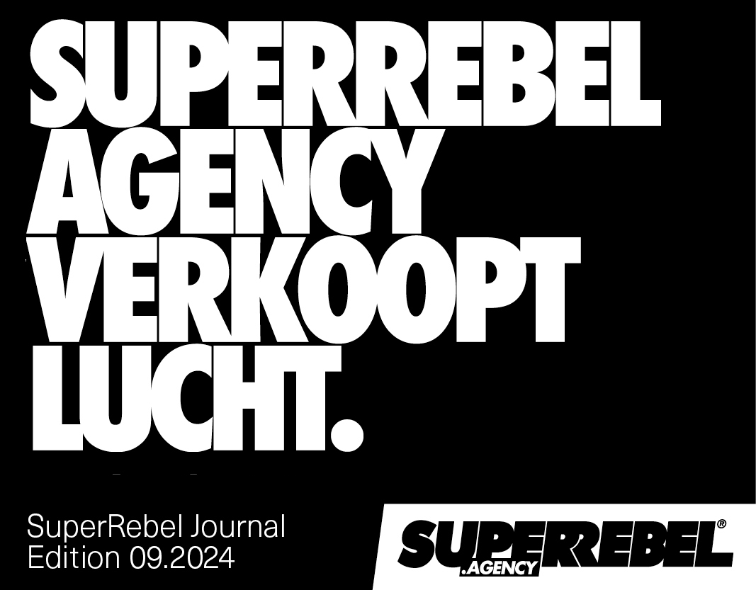 SUPERREBEL® AGENCY VERKOOPT LUCHT