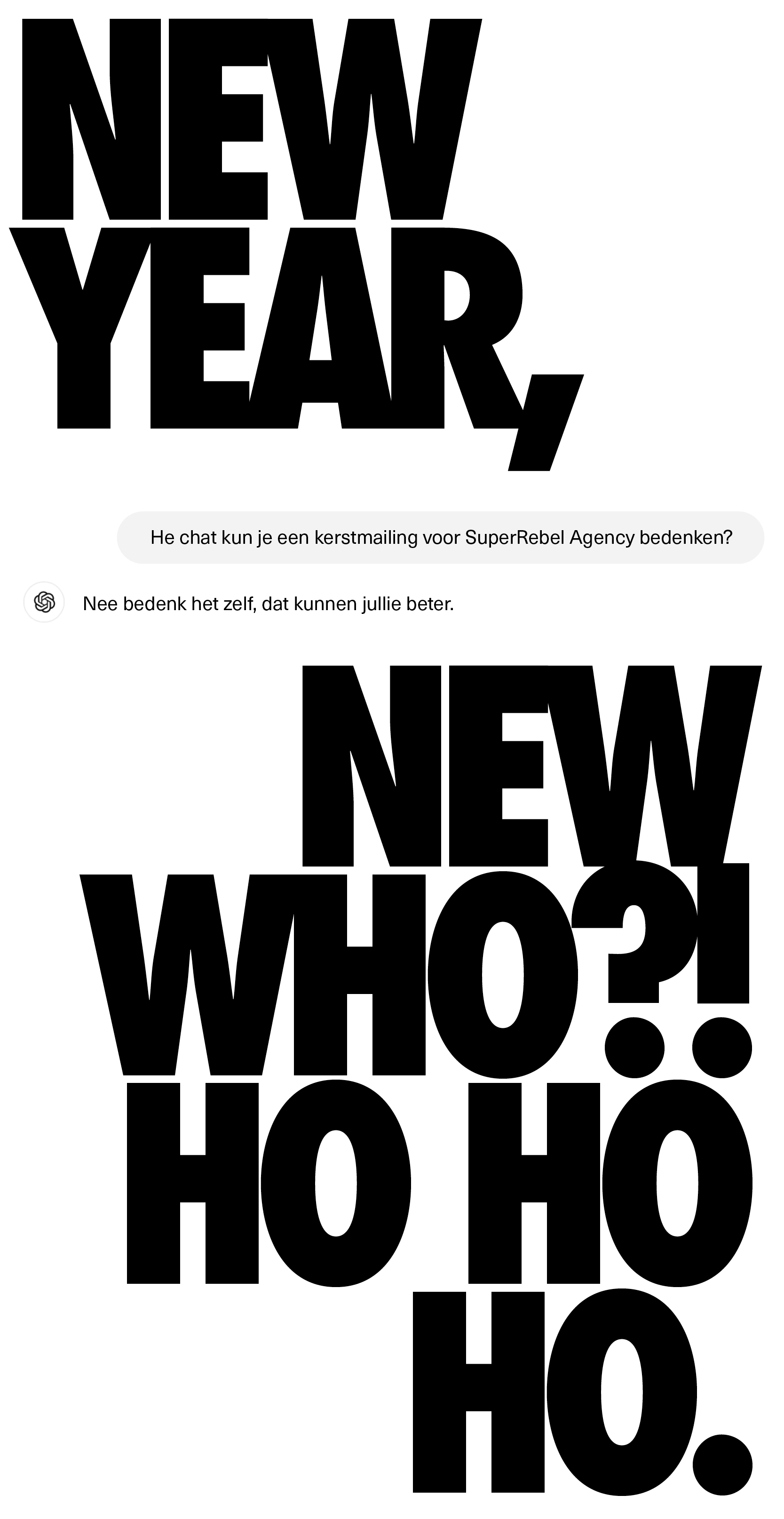 SUPERREBEL® AGENCY NEW YEAR, NEW WHO?!