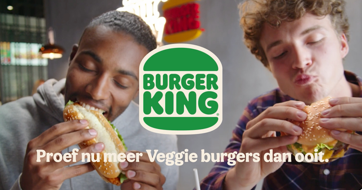 BURGER KING INTRODUCEERT MEER VEGGIE DAN OOIT.