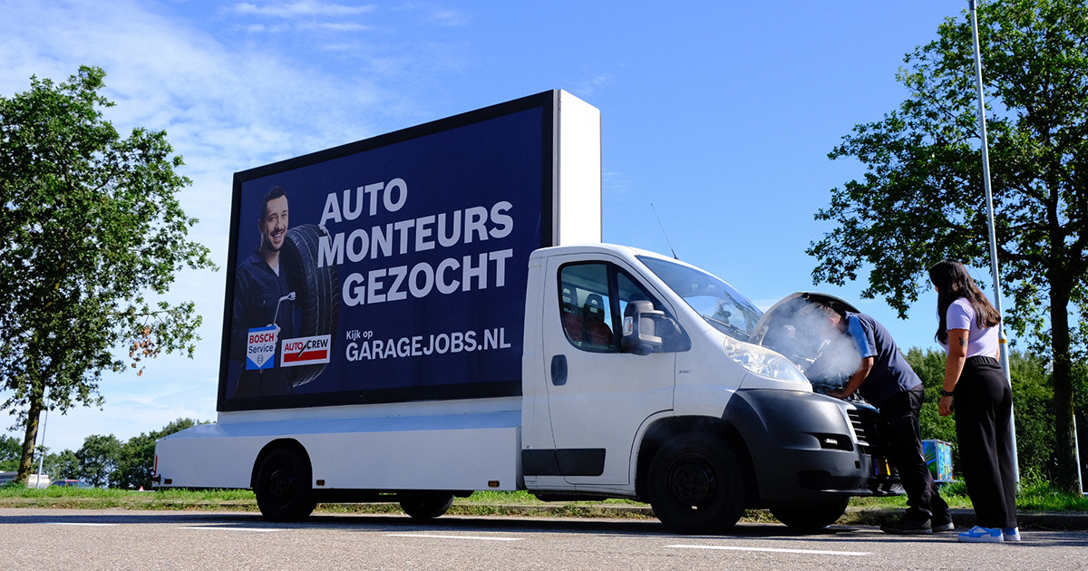 Zoektocht naar automonteurs begint met pech.