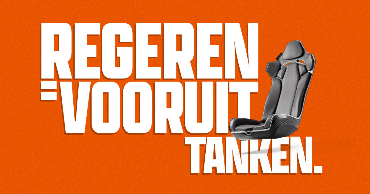 Regeren is vooruit tanken.