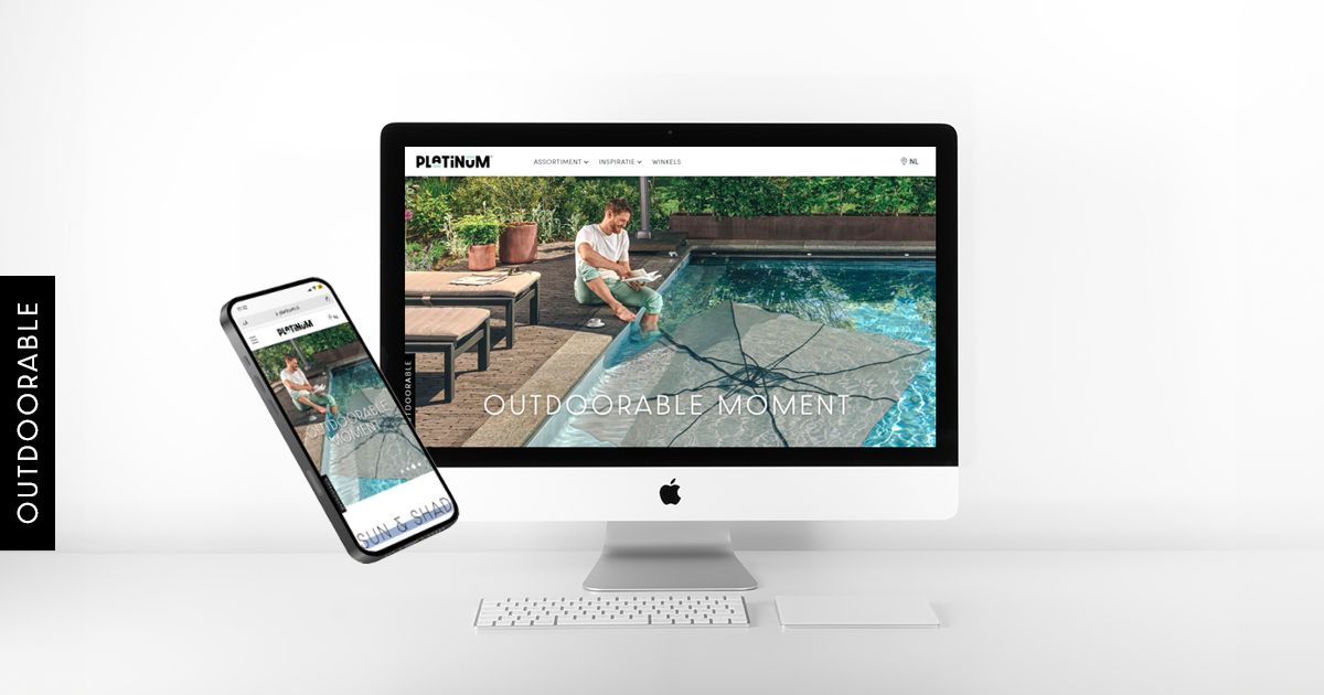 OOK DE NIEUWE PLATINUM WEBSITE IS OUTDOORABLE.