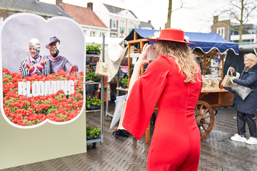 OK BLOOMER, ACHTER DE GERANIUMS KAN ALTIJD NOG.