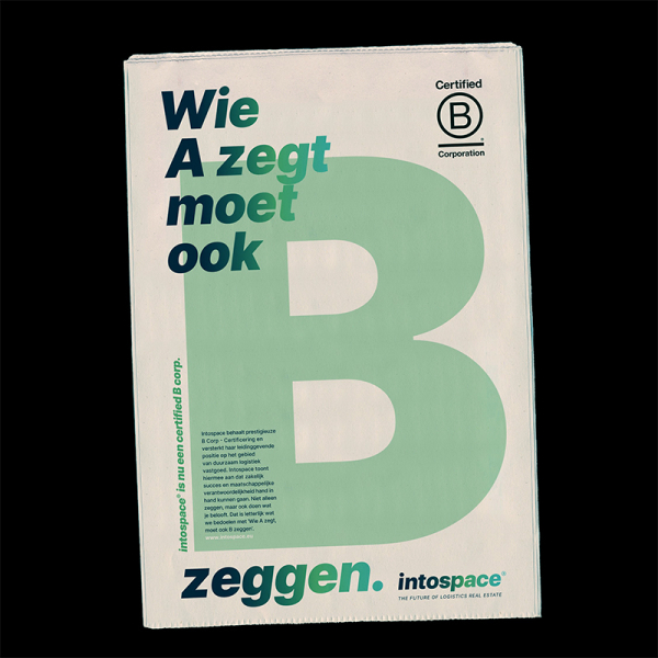 INTOSPACE: WIE A ZEGT MOET OOK B ZEGGEN 